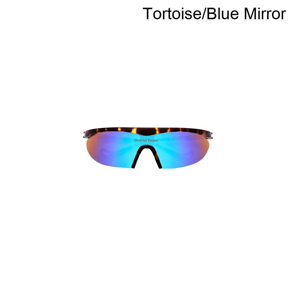 (주문) 디스트릭트 비전 코할 이클립스 선글라스 District Vision Koharu Eclipse Sunglasses Tortoise/Blue Mirror
