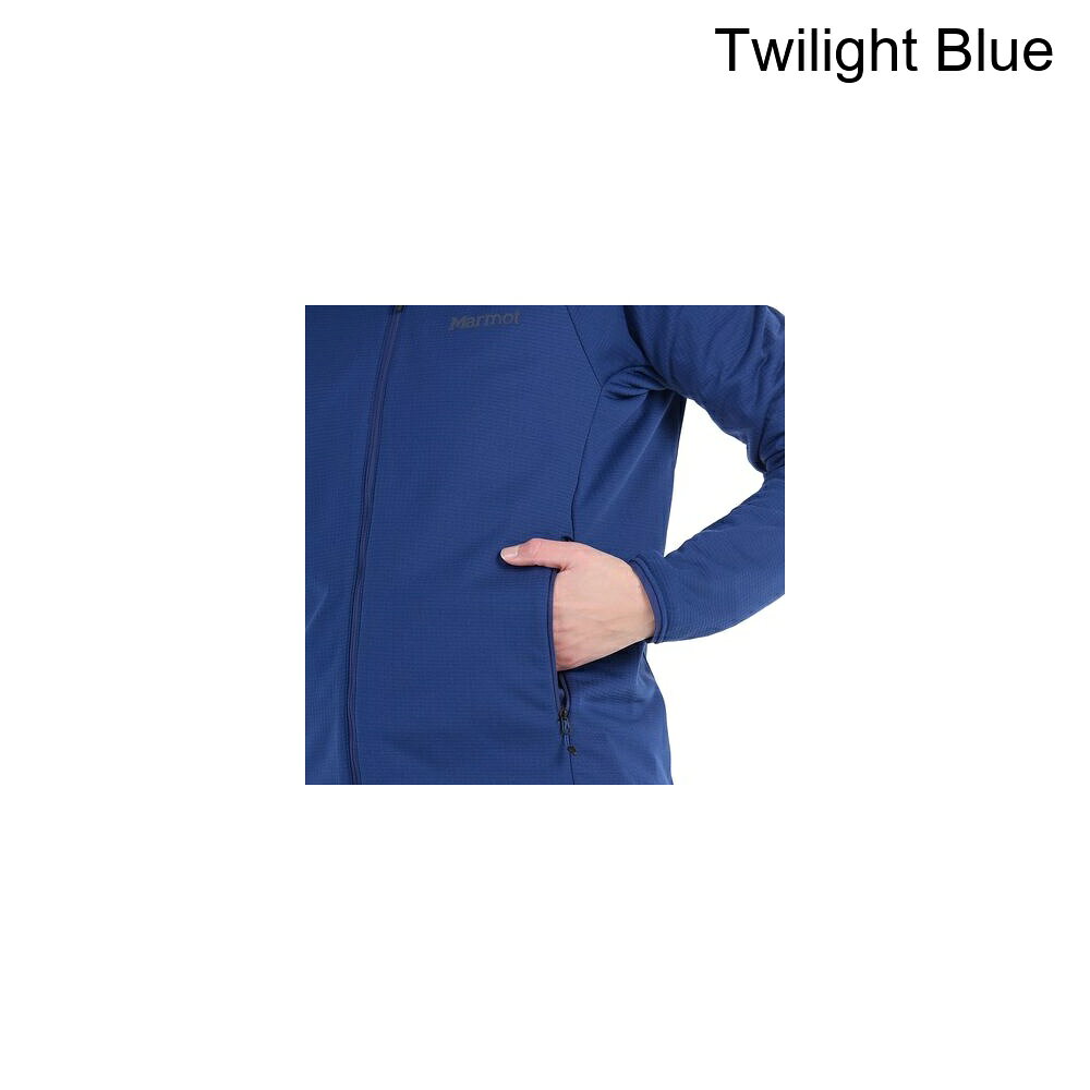 スウィートラグの(取寄) マーモット レディース ルコント フリース ジャケット - ウィメンズ Marmot women Leconte Fleece Jacket - Women's Twilight Blue｜アングル3