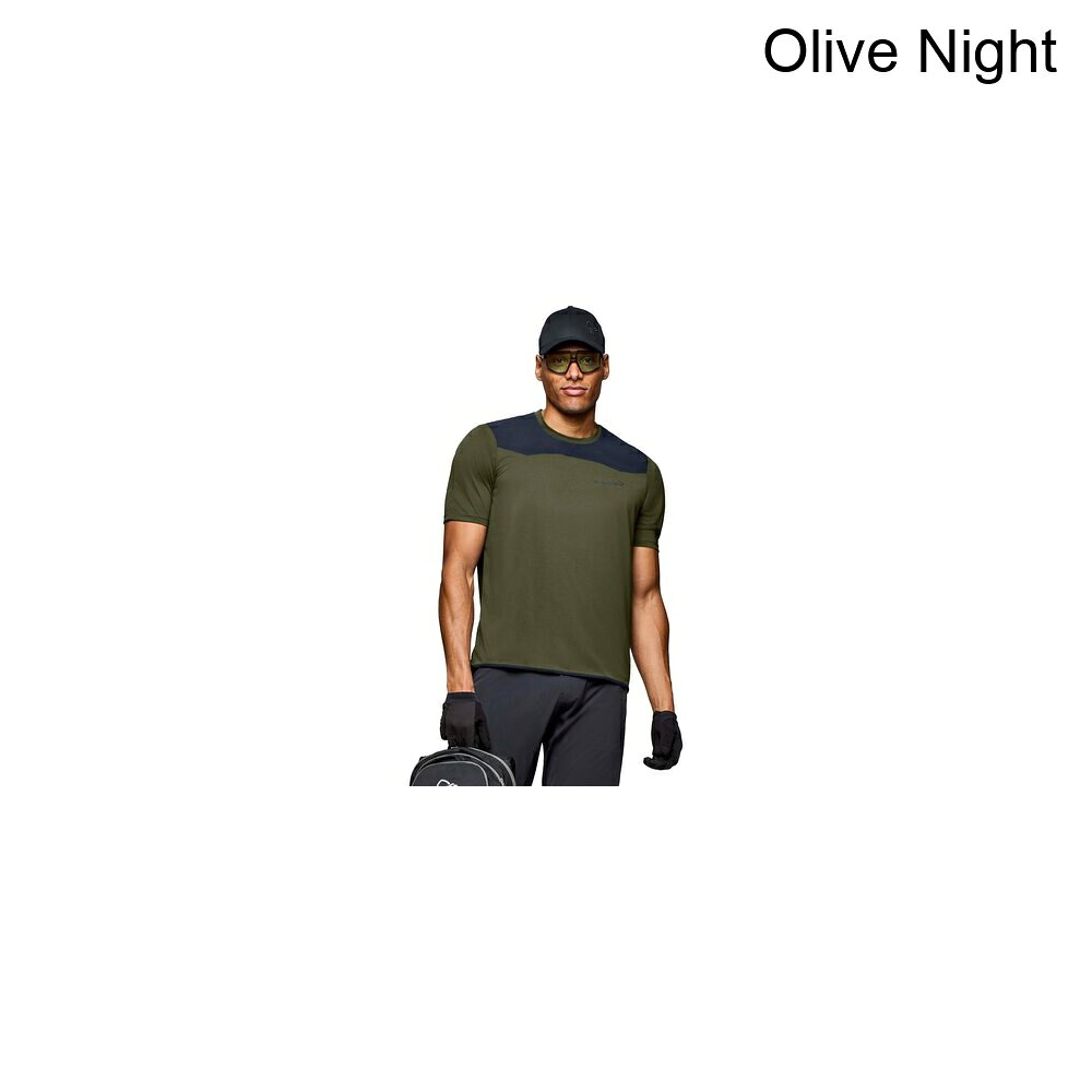 (取寄) ノローナ メンズ シーボットン イコライザー テック T-シャツ - メンズ Norrona men Skibotn Equaliser Tech T-Shirt - Men's Olive Night