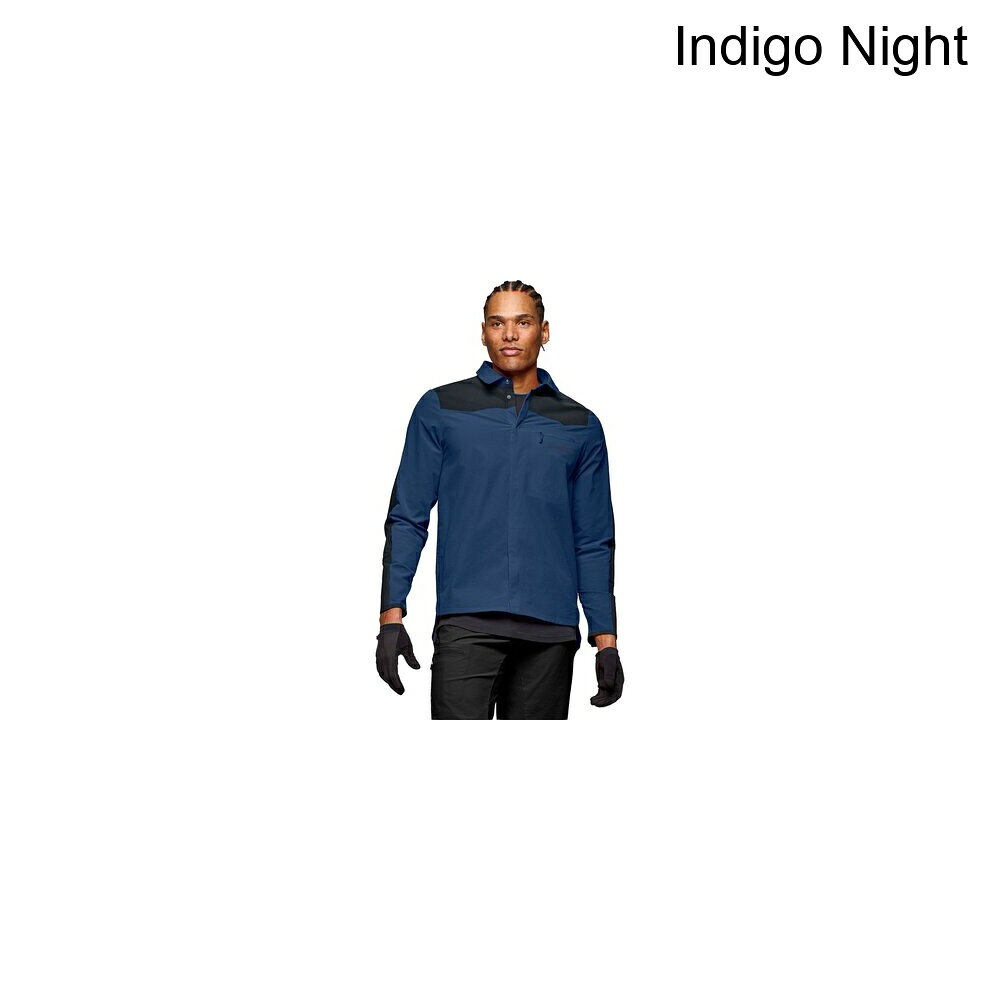 (取寄) ノローナ メンズ シーボットン フレックス1 シャツ - メンズ Norrona men Skibotn Flex1 Shirt - Men's Indigo Night