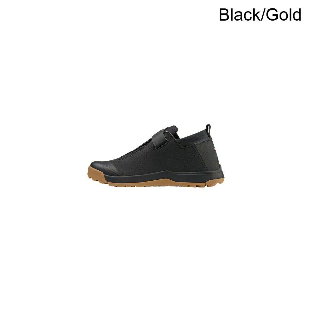 スウィートラグの(取寄) クランクブラザース スタンプ トレイル ボア マウンテン バイク シューズ Crank Brothers Stamp Trail BOA Mountain Bike Shoe Black/Gold｜アングル3