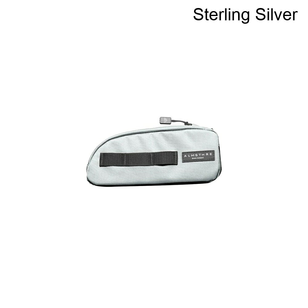 (取寄) アルムストレ トップ チューブ バッグ ALMSTHRE Top Tube Bag Sterling Silver