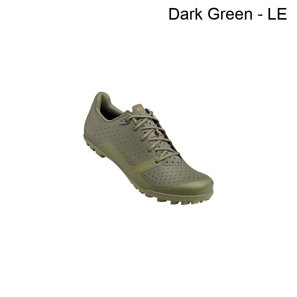 スウィートラグの(取寄) クランクブラザース キャンディ グラベル XC レース マウンテン バイク シューズ Crank Brothers Candy Gravel XC Lace Mountain Bike Shoe Dark Green - LE｜アングル2