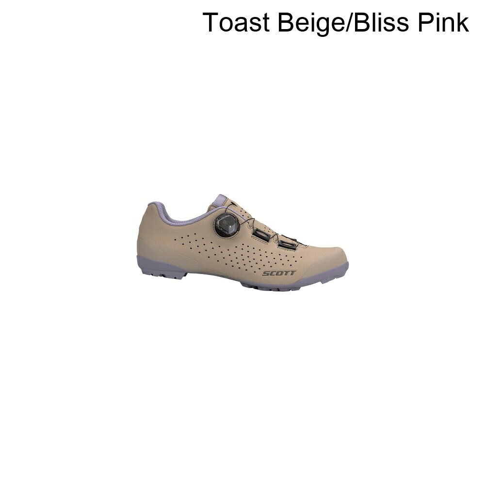 (取寄) スコット レディース グラベル プロ サイクリング シューズ - ウィメンズ Scott women Gravel Pro Cycling Shoe - Women's Toast Beige/Bliss Pink
