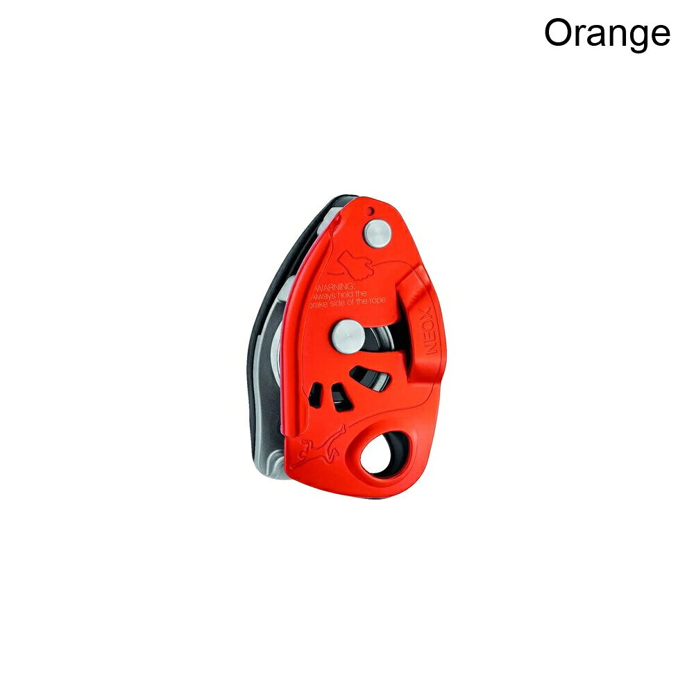 (取寄) ペツル ビレイ デバイス Petzl NEOX Belay Device Orange