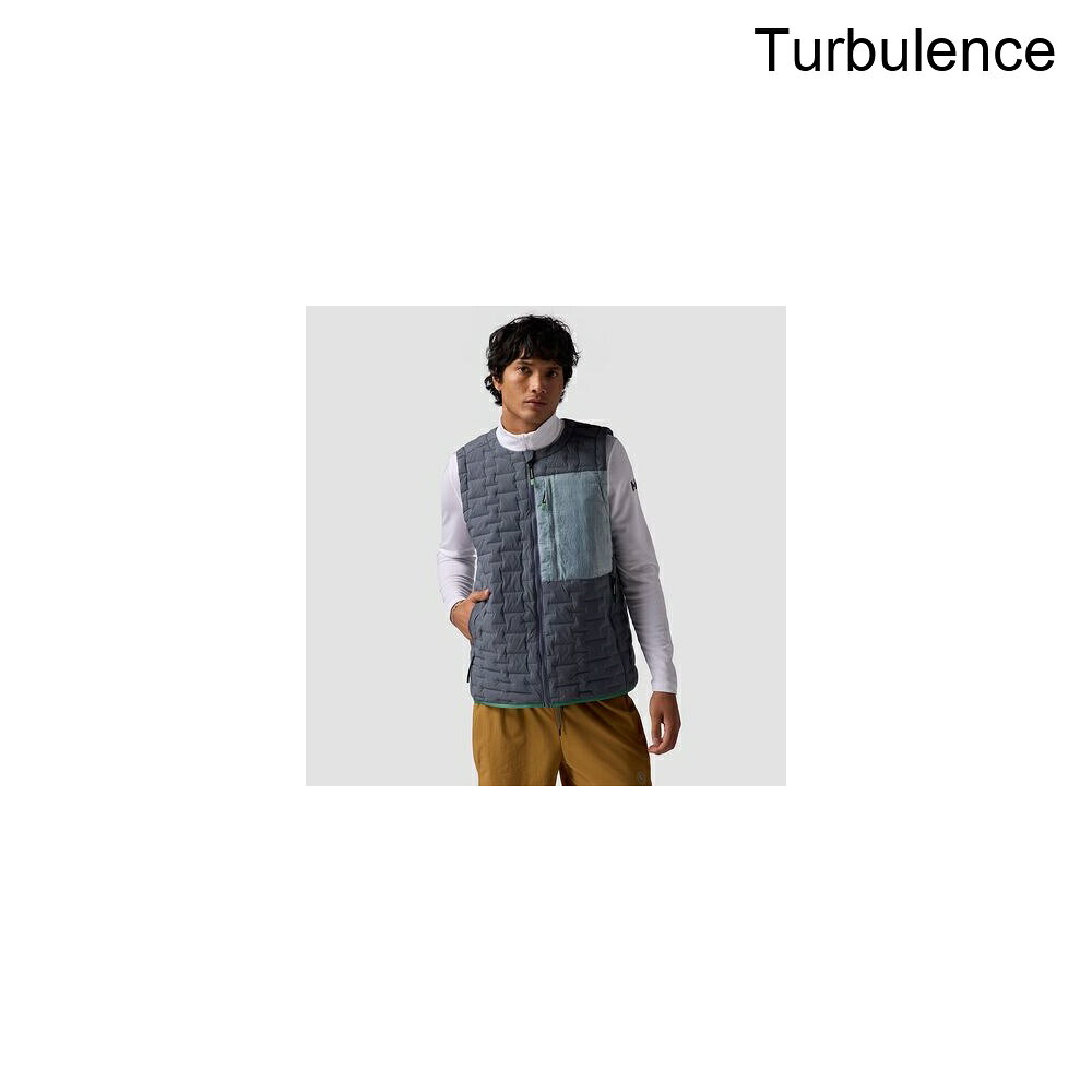 (取寄) バックカントリー メンズ プリマロフト バッフル ストレッチ ベスト - メンズ Backcountry men Peale Primaloft Stitch-Free Baffle Stretch Vest - Men's Turbulence