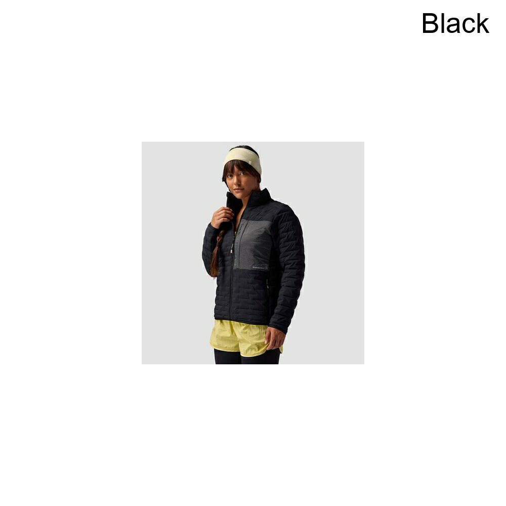 (取寄) バックカントリー レディース プリマロフト バッフル ストレッチ ジャケット - ウィメンズ Backcountry women Peale Primaloft Stitch-Free Baffle Stretch Jacket - Women's Black