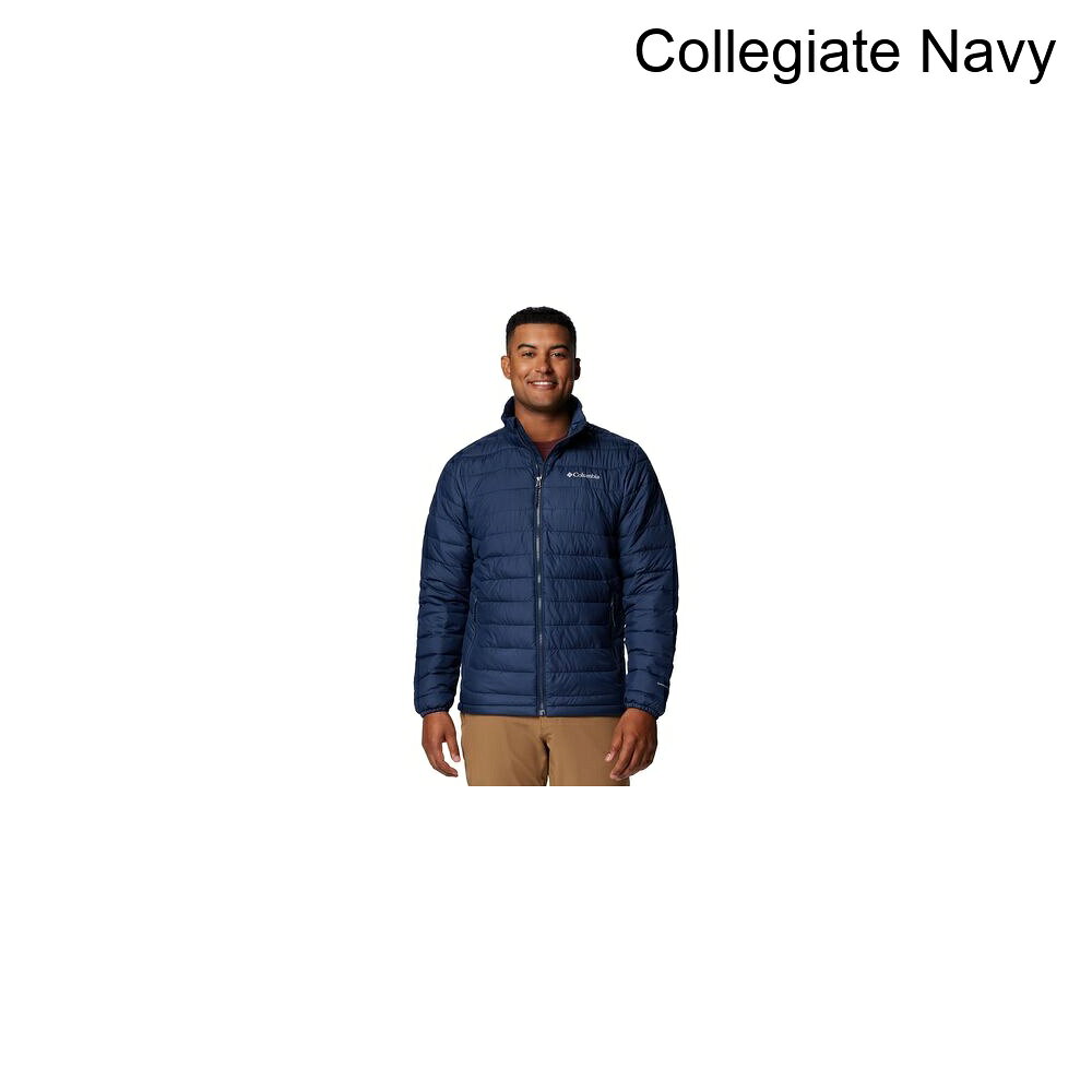 (取寄) コロンビア メンズ パウダー ライト リ ジャケット - メンズ Columbia men Powder Lite II Jacket - Men's Collegiate Navy