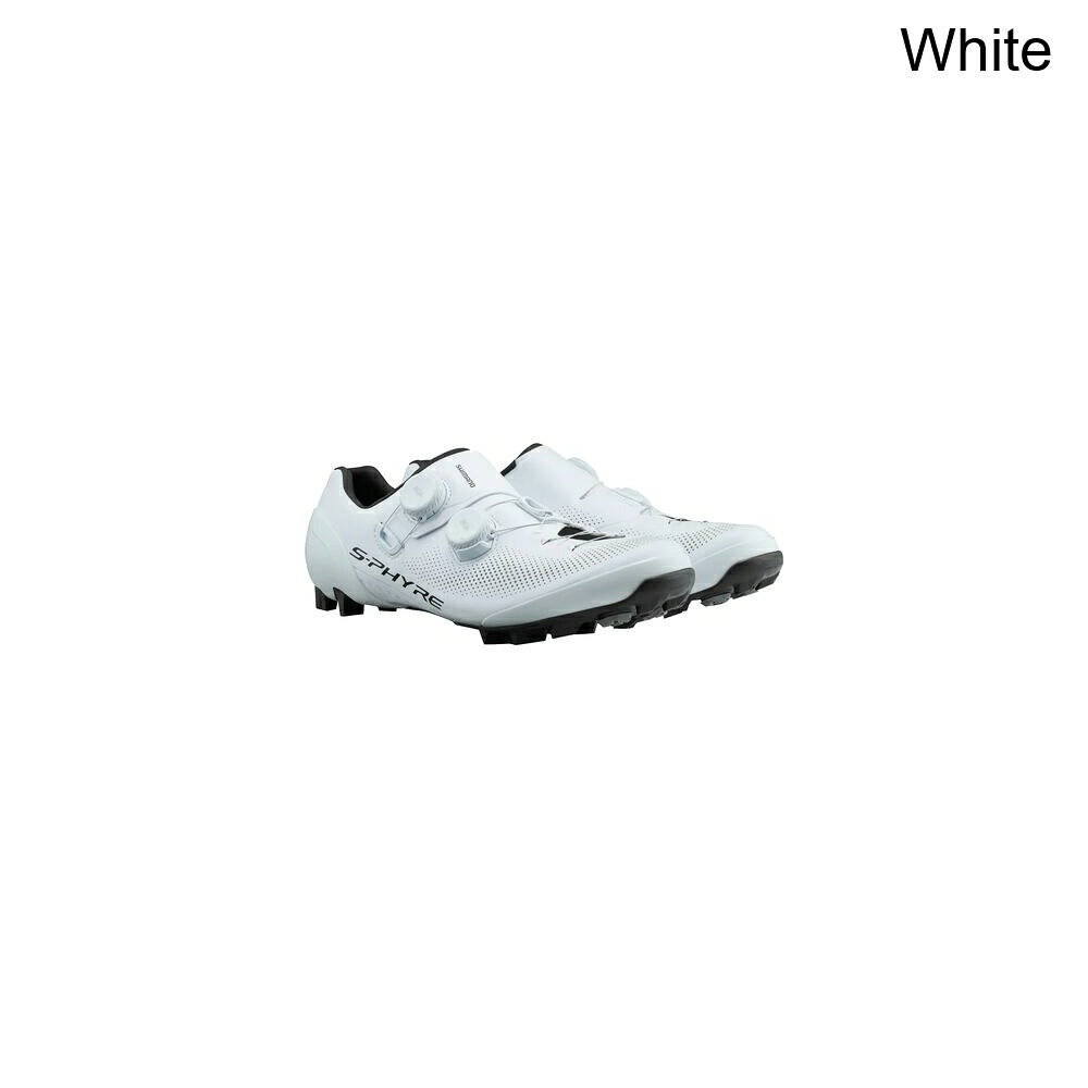 スウィートラグの(取寄) シマノ メンズ S-ファイア ワイド サイクリング シューズ - メンズ Shimano men XC903 S-PHYRE Wide Cycling Shoe - Men's White｜アングル2