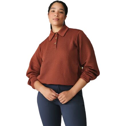 (取寄) レディース ミッドレイヤー シャツ - ウィメンズ Hikerkind women Midlayer Shirt - Women's Redwood