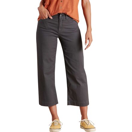 (取寄) トードアンドコー レディース アースワークス ワイド レッグ パンツ - ウィメンズ Toad&Co women Earthworks Wide Leg Pant - Women's Soot