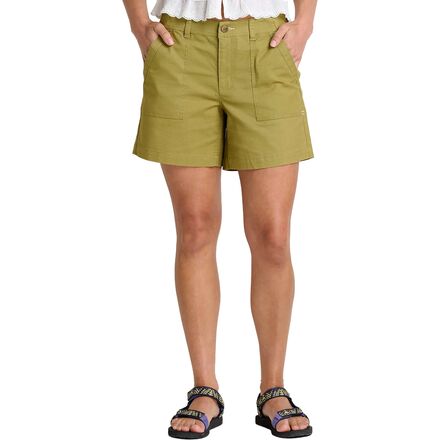 (取寄) トードアンドコー レディース アースワークス キャンプ ショート - ウィメンズ Toad&Co women Earthworks Camp Short - Women's Green Moss