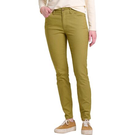 (取寄) トードアンドコー レディース アースワークス 5 ポケット スキニー パンツ - ウィメンズ Toad&Co women Earthworks 5 Pocket Skinny Pant - Women's Green Moss