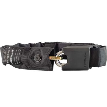 (取寄) ヒプロック オリジナル ウェアラブル ハーデンド スティール チェイン ロック Hiplok Original Wearable Hardened Steel Chain Lock Black