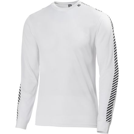 乐天商城 - (取寄) ヘリーハンセン メンズ リファ ストライプ クルー トップ - メンズ Helly Hansen men Lifa Stripe Crew Top - Men's White