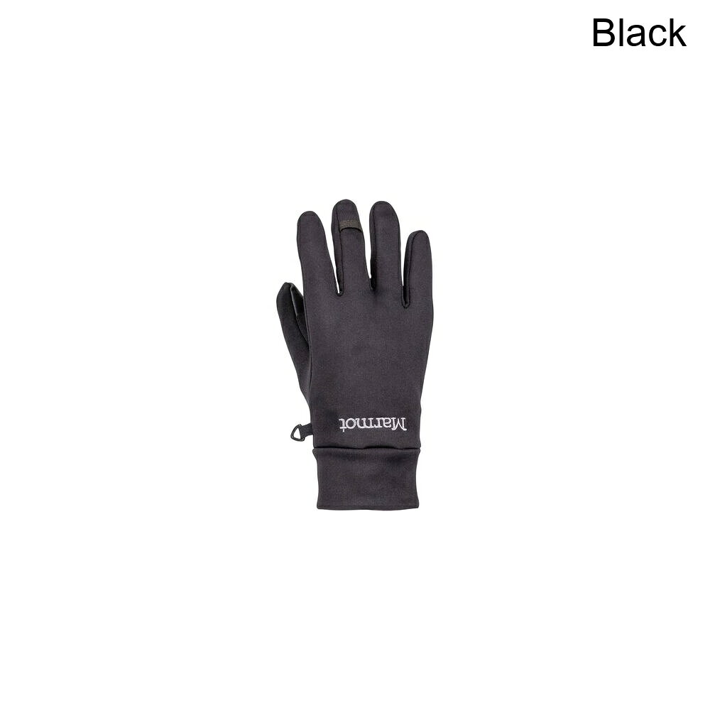 (取寄) マーモット パワー ストレッチ コネクト グローブ Marmot Power Stretch Connect Glove Black