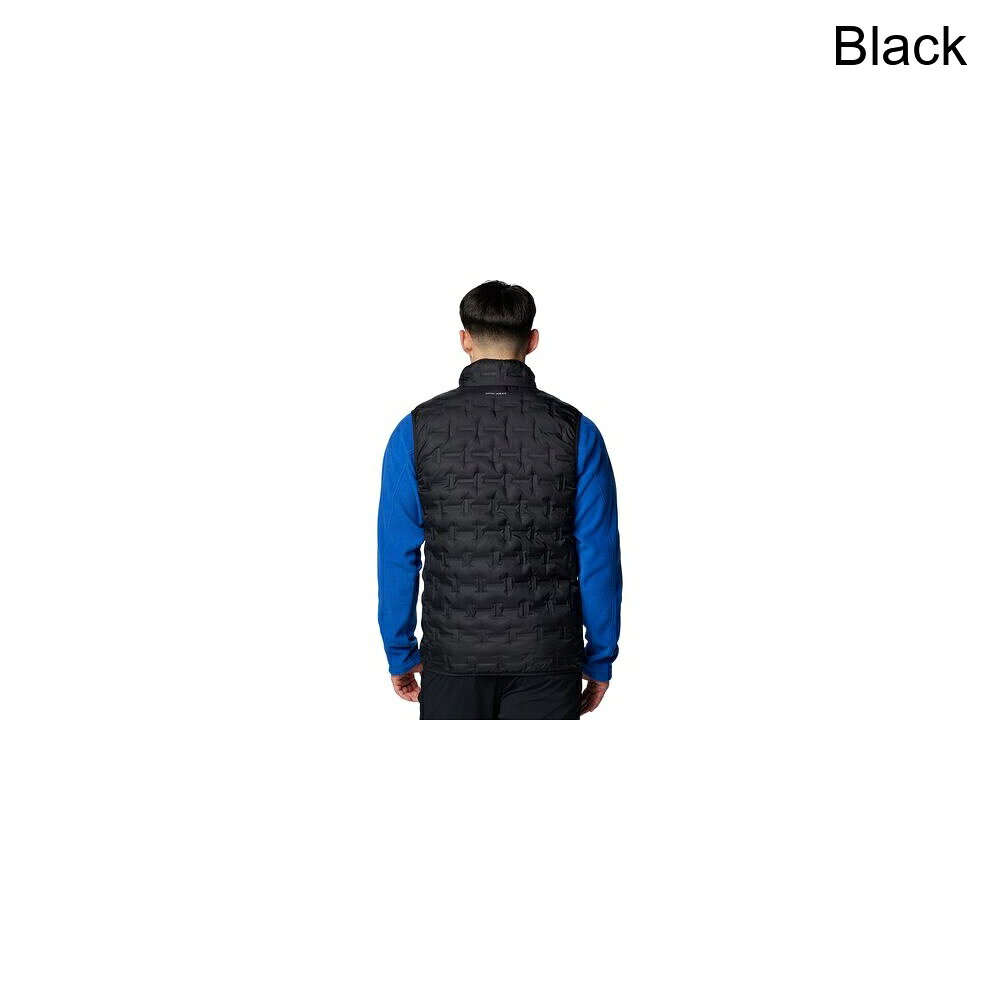 スウィートラグの(取寄) コロンビア メンズ デルタ リッジ リ ダウン ベスト - メンズ Columbia men Delta Ridge II Down Vest - Men's Black｜アングル2