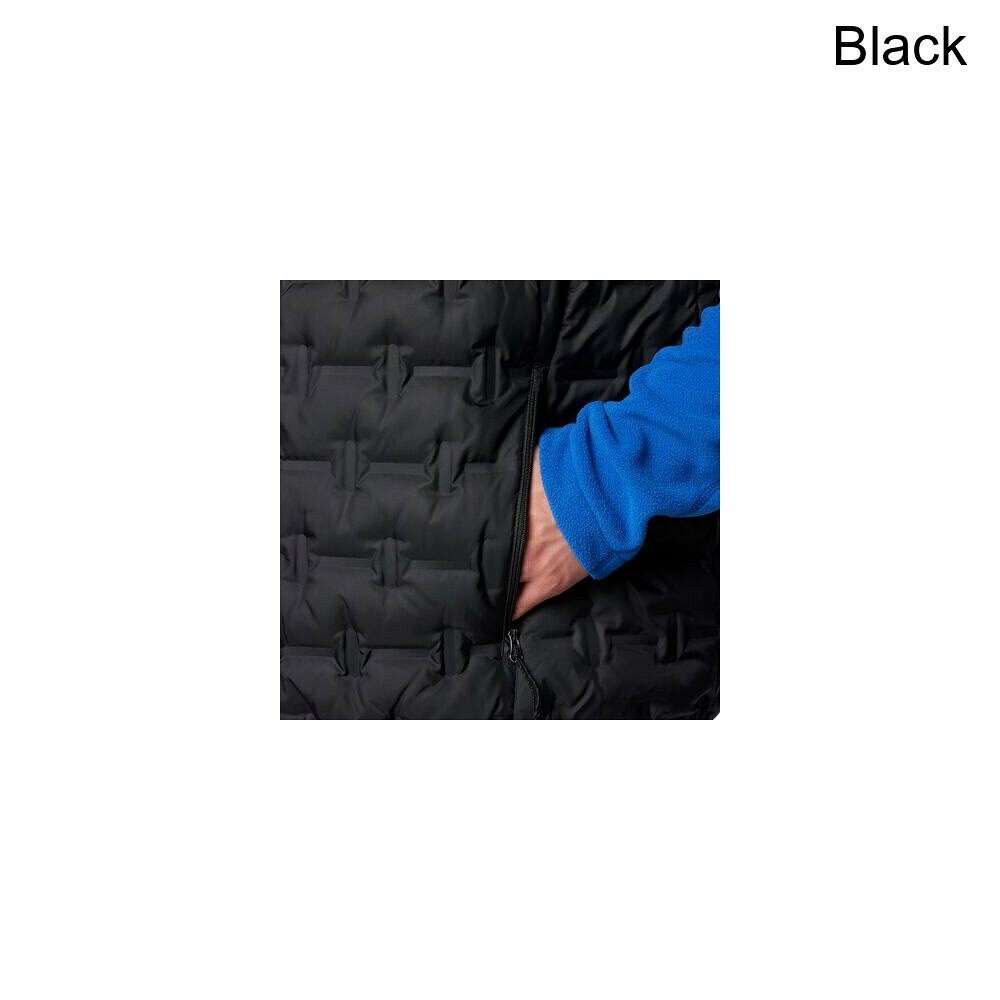 スウィートラグの(取寄) コロンビア メンズ デルタ リッジ リ ダウン ベスト - メンズ Columbia men Delta Ridge II Down Vest - Men's Black｜アングル3