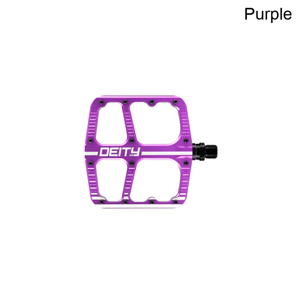 (取寄) デイティコンポーネンツ フラッツ トラック ペダルズ Deity Components Flat Track Pedals Purple