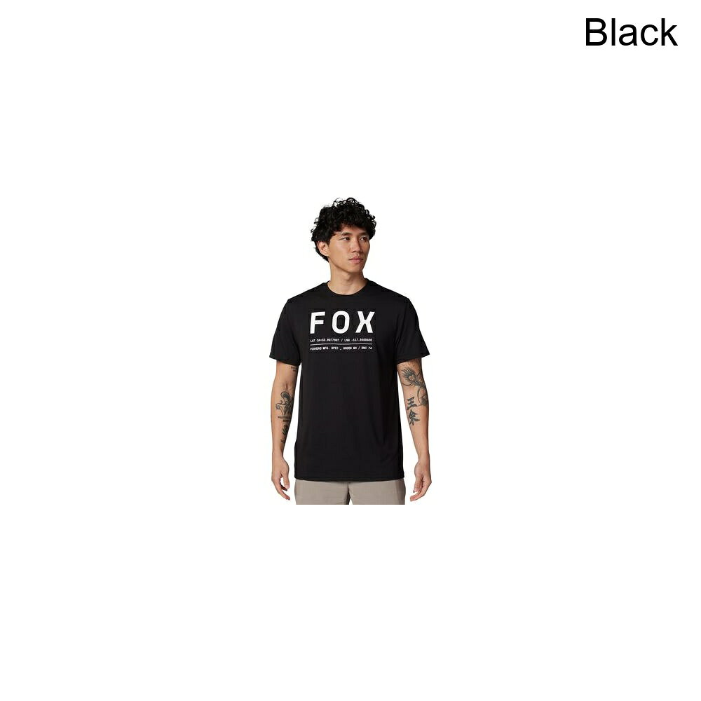 (取寄) フォックスレーシング メンズ ノン ストップ ショートスリーブ テック T-シャツ - メンズ Fox Racing men Non Stop Short-Sleeve Tech T-Shirt - Men's Black