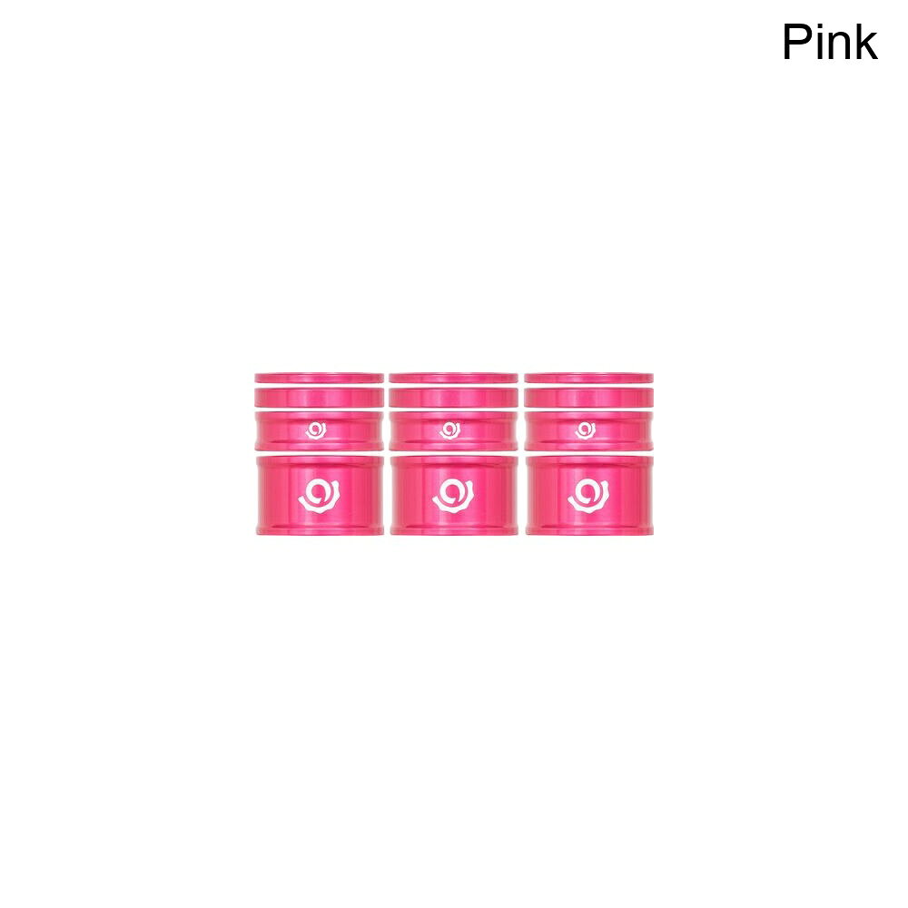 (取寄) インダストリーナイン ヘッドセット スペーサー キット, 3-パック Industry Nine Headset Spacer Kit, 3-Pack Pink
