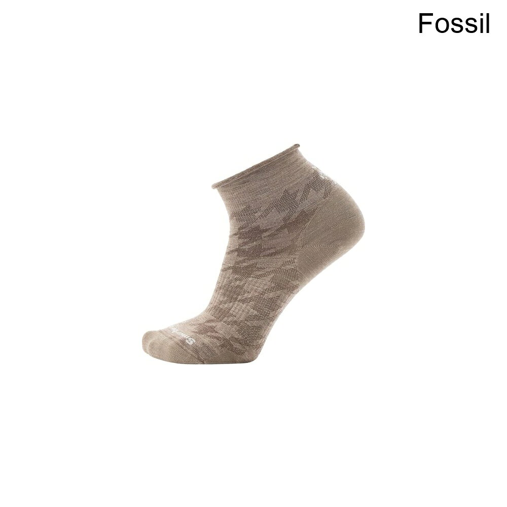 (取寄) スマートウール エブリデイ ハウンドトゥース アンクル ソック Smartwool Everyday Houndstooth Ankle Sock Fossil