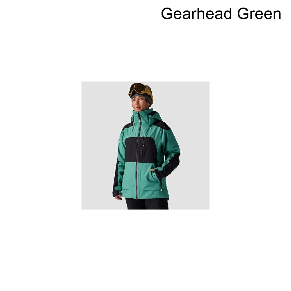 (取寄) バックカントリー レディース インサレーテッド ジャケット - ウィメンズ Backcountry women CrestCruiser Insulated Jacket - Women's Gearhead Green