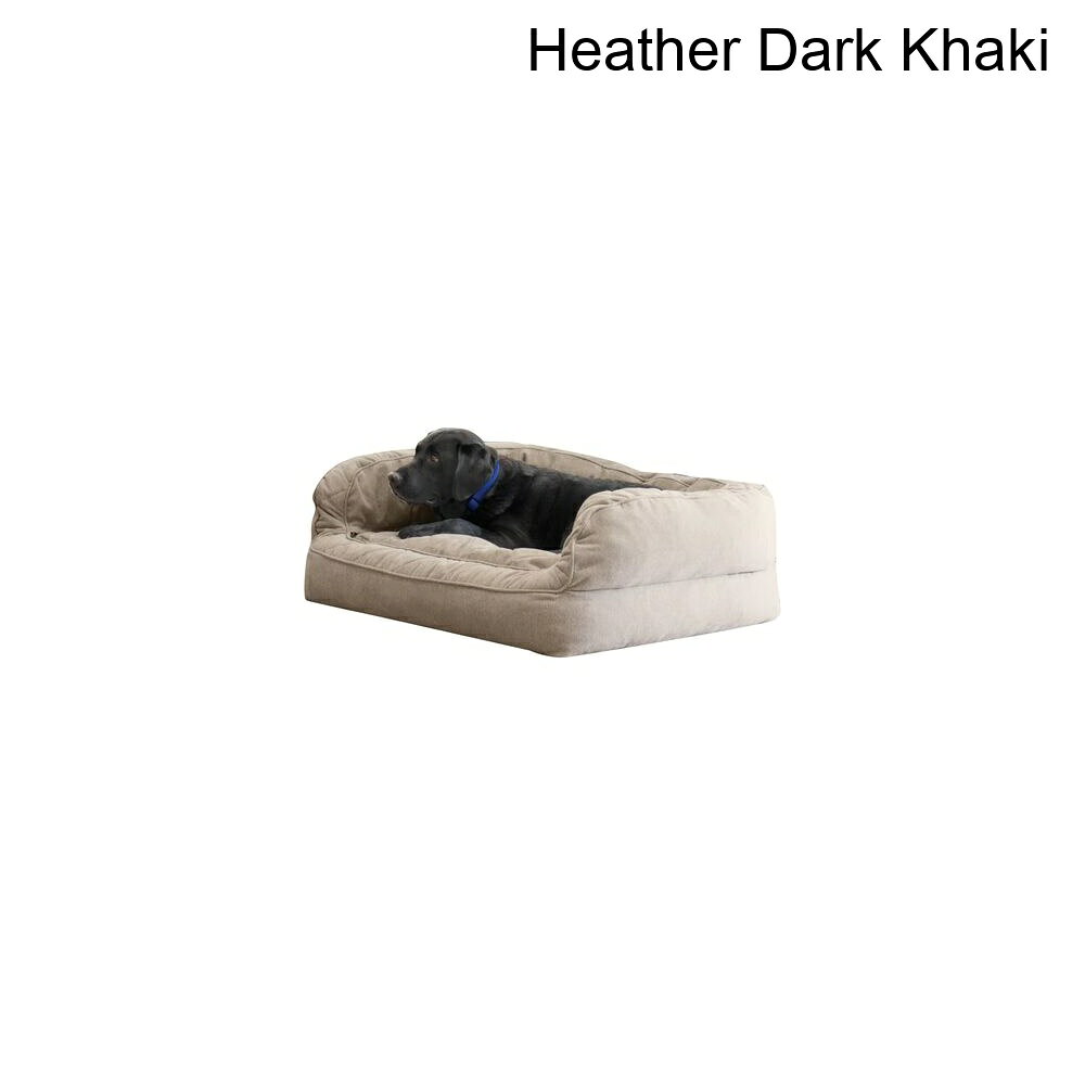 (取寄) オービス カウチ ドッグ ベッド Orvis Comfortfill Couch Dog Bed Heather Dark Khaki