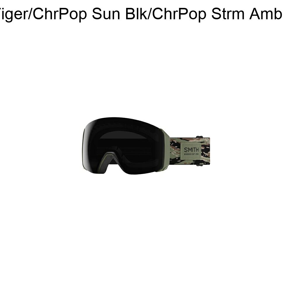 (取寄) スミス 4D マグ Xl クロマポップ ゴーグルズ Smith 4D MAG XL ChromaPop Goggles Eye of the Tiger/ChrPop Sun Blk/ChrPop Strm Amb