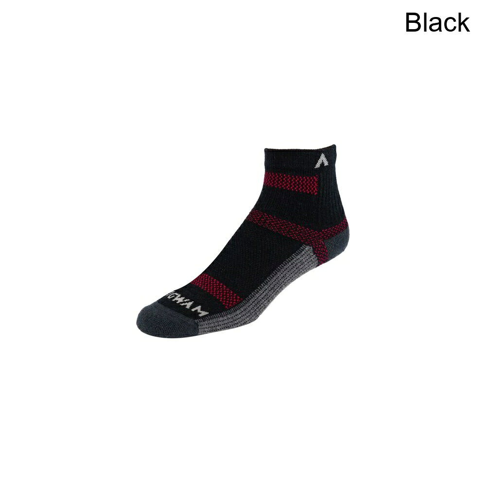 (取寄) ウィグワム メリノ ウルトラ クール-ライト クオーター ソック Wigwam Merino Ultra Cool-Lite Quarter Sock Black