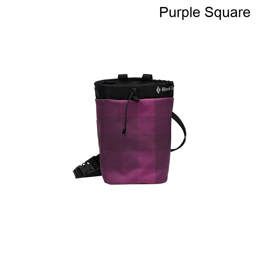 (取寄) ブラックダイヤモンド ジム チョーク バッグ Black Diamond Gym Chalk Bag Purple Square