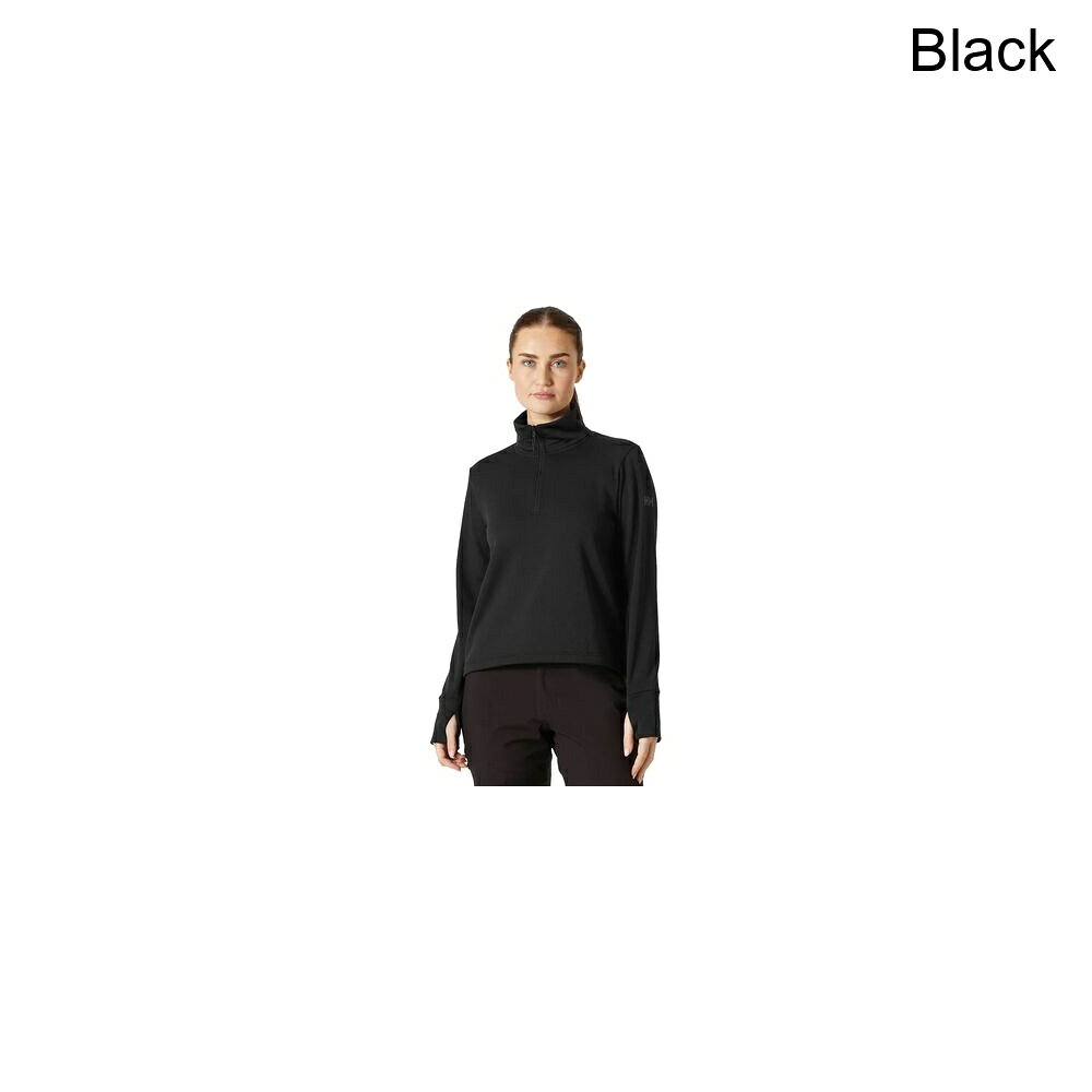 (取寄) ヘリーハンセン レディース バーサライト シンチ フリース プルオーバー - ウィメンズ Helly Hansen women Versalite Cinched Fleece Pullover - Women's Black