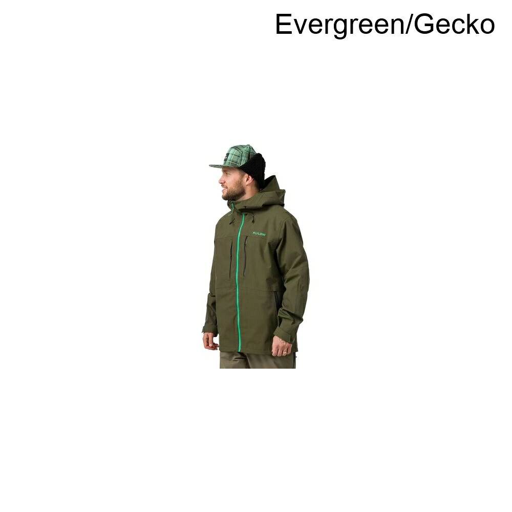 (取寄) フライロー メンズ クオンタム プロ ジャケット - メンズ Flylow men Quantum Pro Jacket - Men's Evergreen/Gecko