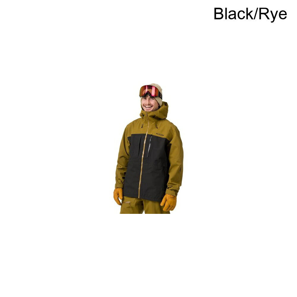 (取寄) フライロー メンズ クオンタム プロ ジャケット - メンズ Flylow men Quantum Pro Jacket - Men's Black/Rye