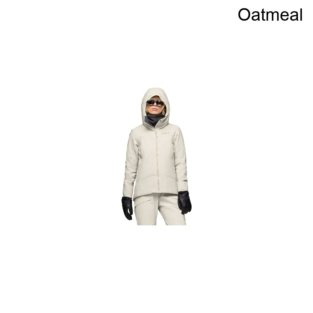 (取寄) ノローナ レディース モア サーモ60 ジャケット - ウィメンズ Norrona women More Thermo60 Aero200 Jacket - Women's Oatmeal