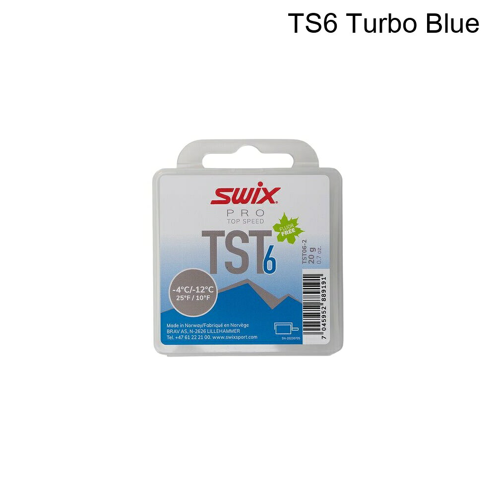(取寄) スウィックス トップ スピード ワックス Swix Top Speed Wax TS6 Turbo Blue