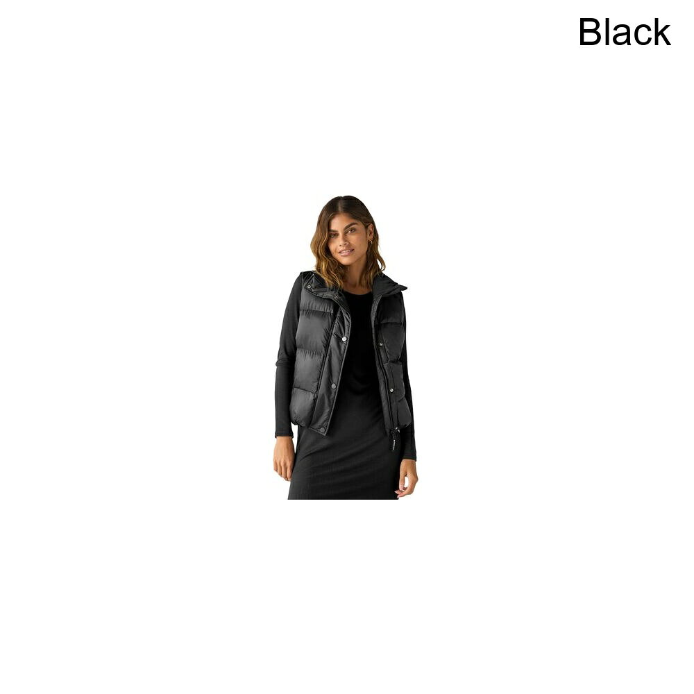 (取寄) ビヨンドヨガ レディース ビッグ コージー パファー ベスト - ウィメンズ Beyond Yoga women Big Cozy Puffer Vest - Women's Black