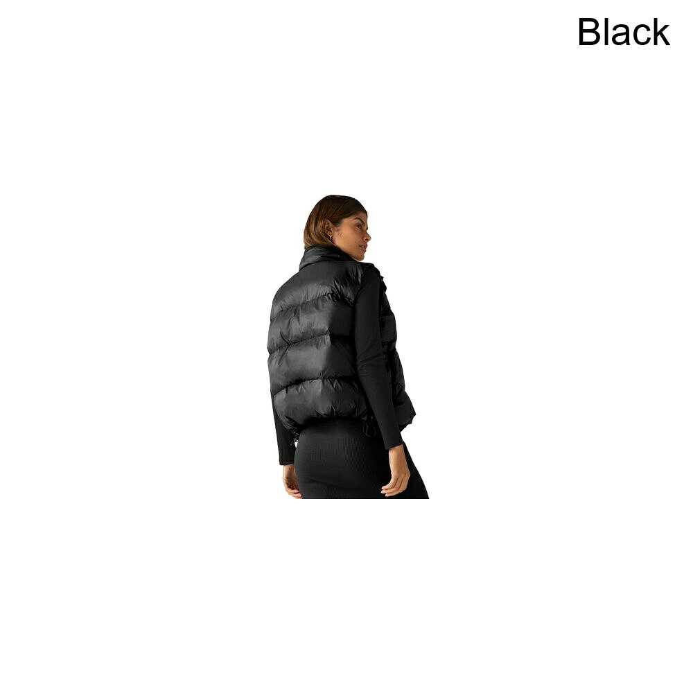 スウィートラグの(取寄) ビヨンドヨガ レディース ビッグ コージー パファー ベスト - ウィメンズ Beyond Yoga women Big Cozy Puffer Vest - Women's Black｜アングル3