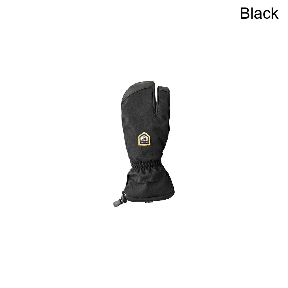 (取寄) ヘストラ シーゾーン マウンテン 3-フィンガー ミトン Hestra CZone Mountain 3-Finger Mitten Black