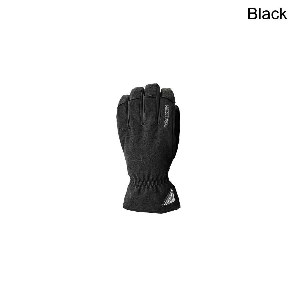 (取寄) ヘストラ パウダー ショート グローブ Hestra Powder Short Glove Black