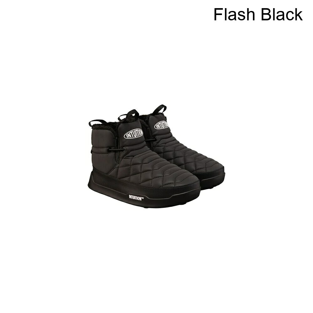スウィートラグの(取寄) イントゥイション インテューイション ブーティ ミッド トップ Intuition Intuition Bootie Mid Top Flash Black｜アングル2