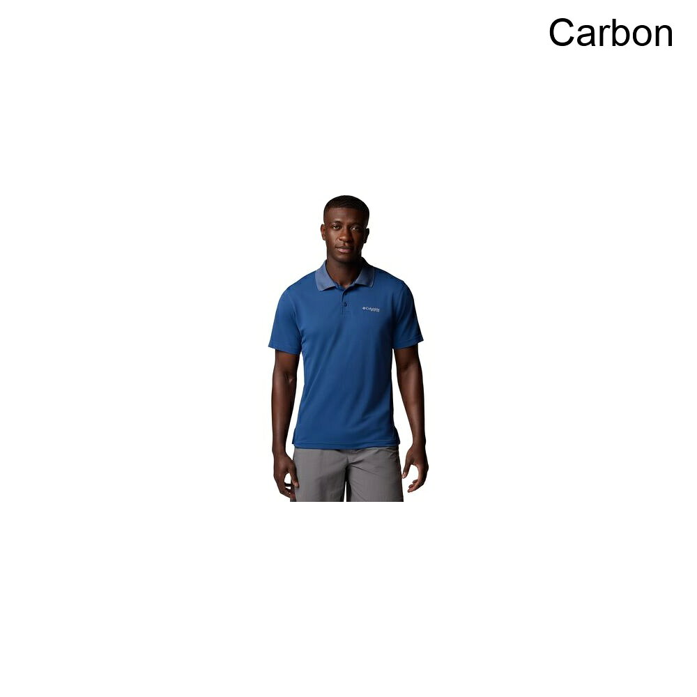 (取寄) コロンビア メンズ フリーザー ポロ - メンズ Columbia men Freezer Polo - Men's Carbon