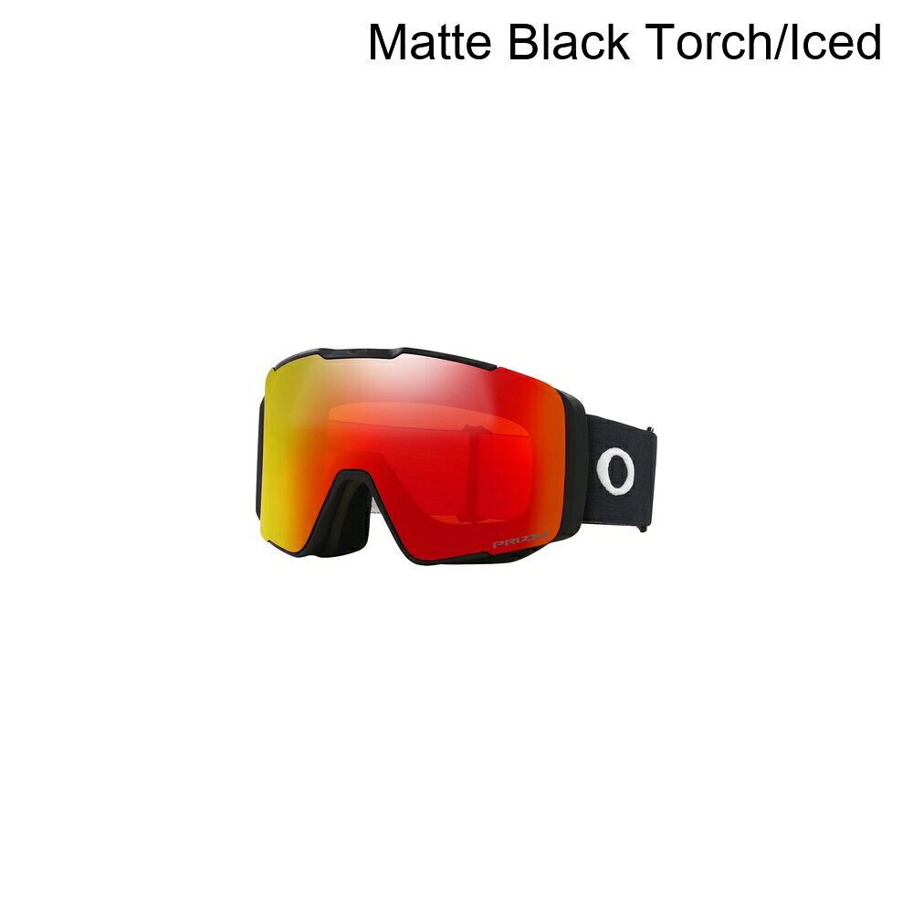 (取寄) オークリー ライン マイナー プロ M ゴーグルズ Oakley Line Miner Pro M Goggles Matte Black Torch/Iced