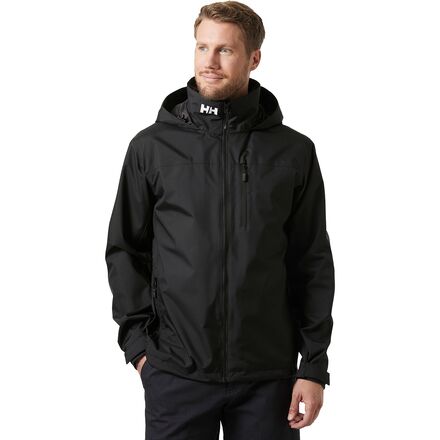 Jacket - (取寄) ヘリーハンセン メンズ クルー フーデット ジャケット 2.0 - メンズ Helly Hansen men Crew Hooded Jacket 2.0 - Men's Black