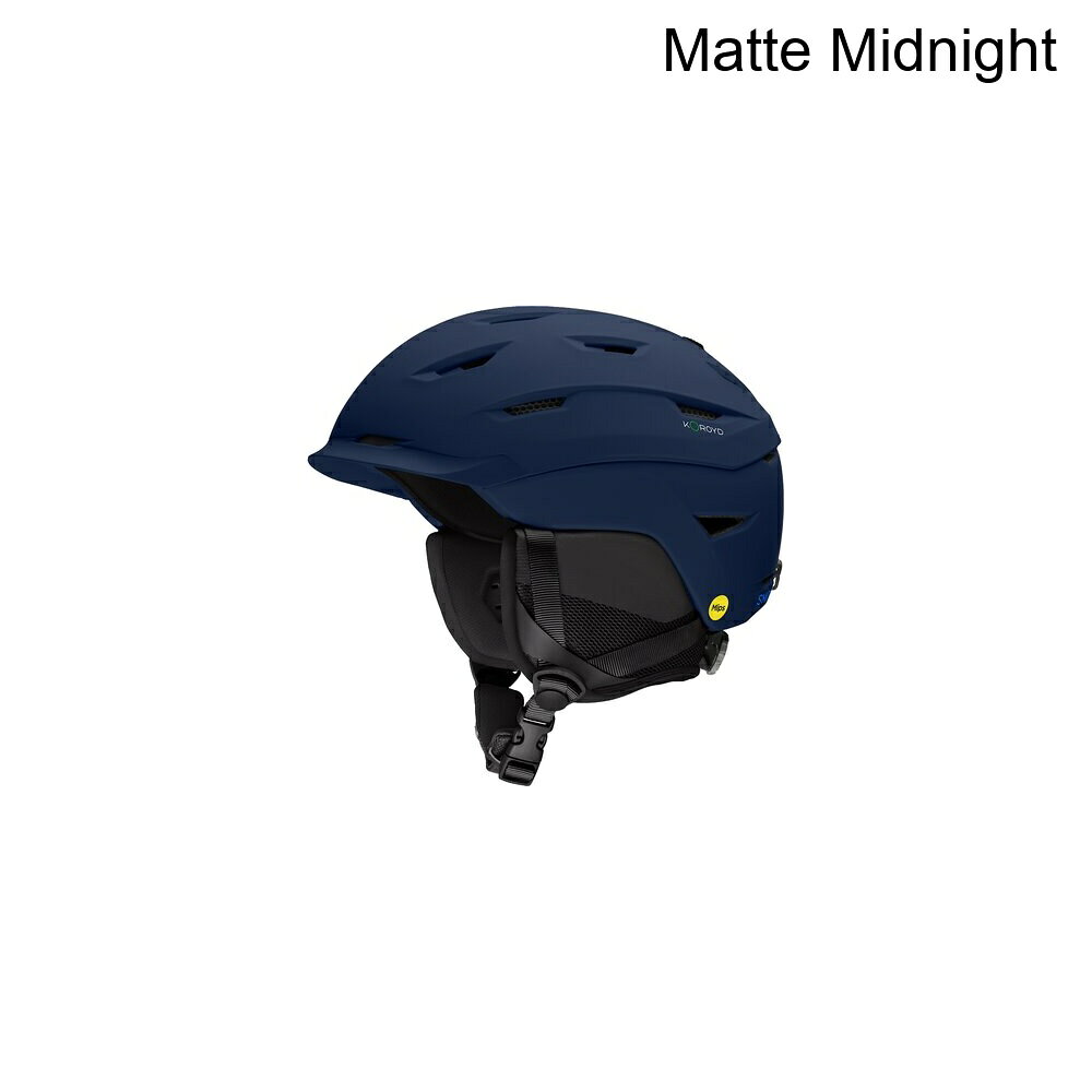 (取寄) スミス レベル ミプス ヘルメット Smith Level Mips Helmet Matte Midnight
