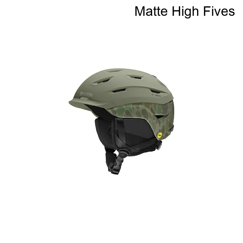(取寄) スミス レベル ミプス ヘルメット Smith Level Mips Helmet Matte High Fives