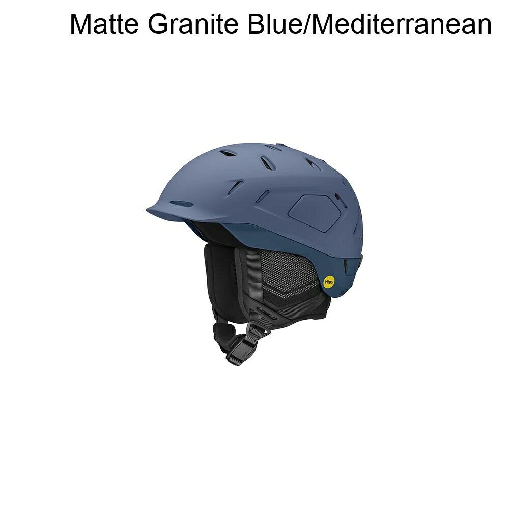 (取寄) スミス ネクサス ミプス ヘルメット Smith Nexus Mips Helmet Matte Granite Blue/Mediterranean