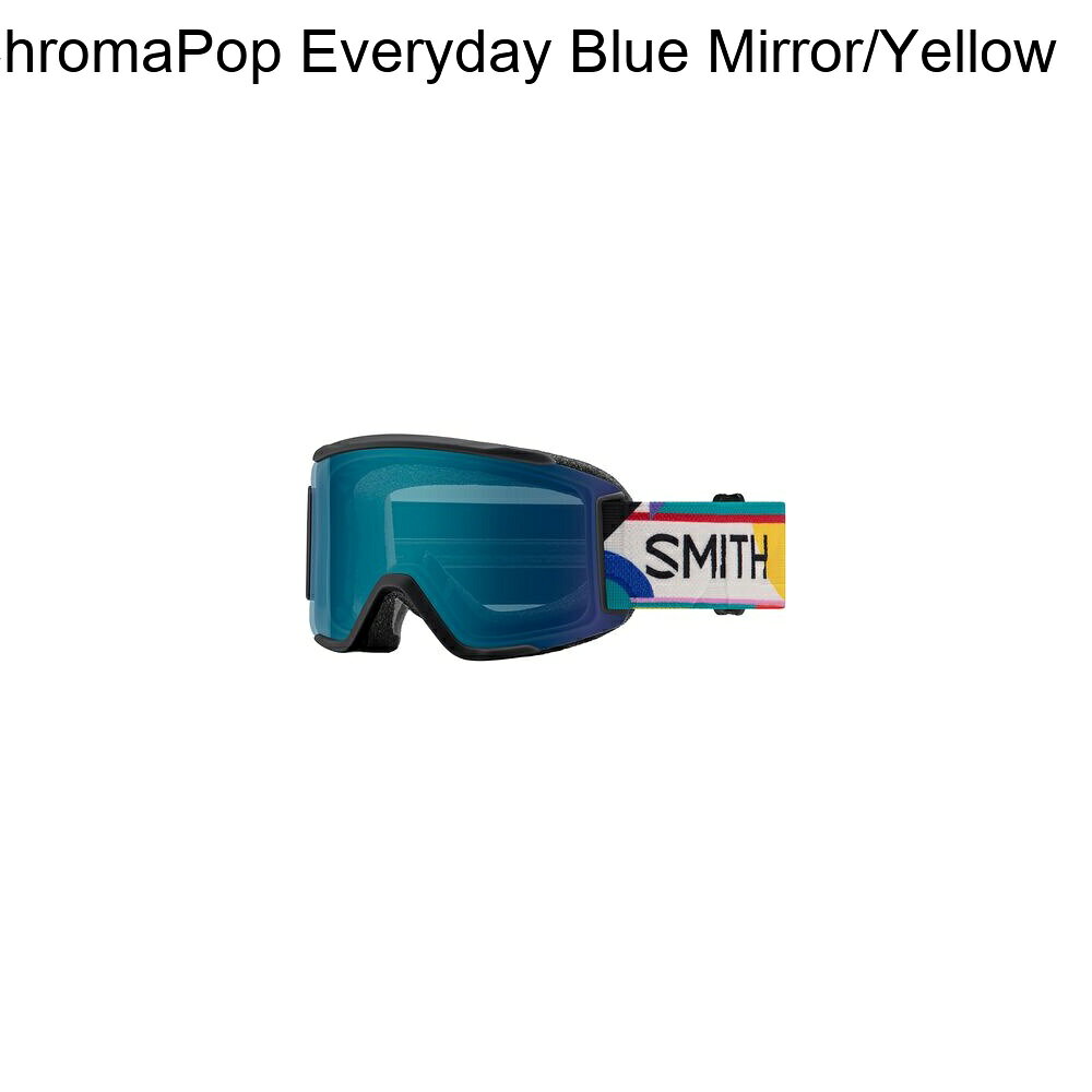 ■商品詳細■ブランドSmithスミス■商品名Squad S Gogglesスクアッド S ゴーグルズ■商品状態新品・並行輸入品■色Formations/ChromaPop Everyday Blue Mirror/Yellow■備考(取寄) スミス スクアッド S ゴーグルズ Smith Squad S Goggles Formations/ChromaPop Everyday Blue Mirror/YellowSmith ゴーグル アクセサリー スポーツ アウトドア ウインタースポーツ スキー スノーボード ブランドbc-smiz9fr
