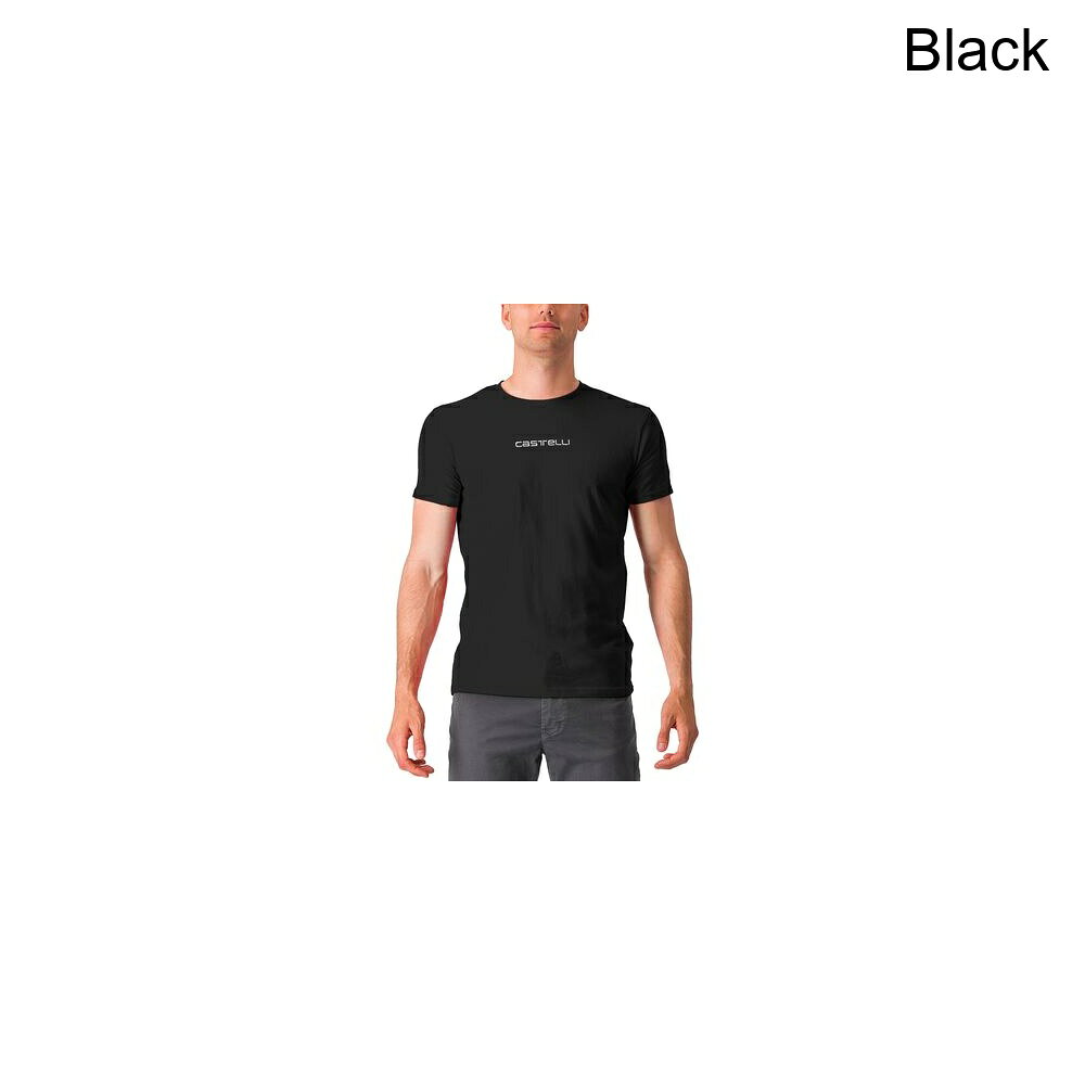 (取寄) カステリ メンズ クラシッコ T-シャツ - メンズ Castelli men Classico T-Shirt - Men's Black