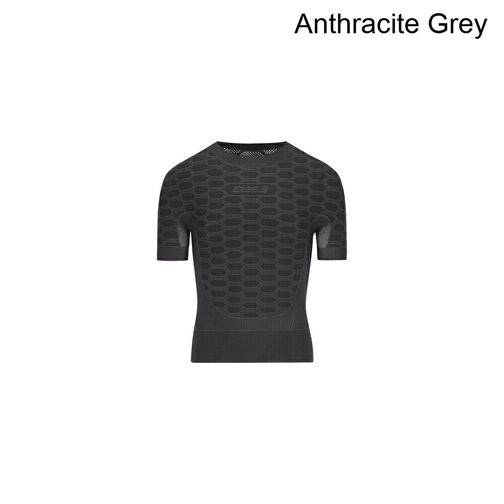 (取寄) ベース レイヤー 2 ショートスリーブ Q36.5 Base Layer 2 Short-Sleeve Anthracite Grey